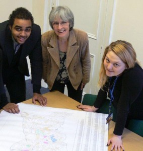 2013 Lambeth Council apprentices with Cllr Jackie Meldrum