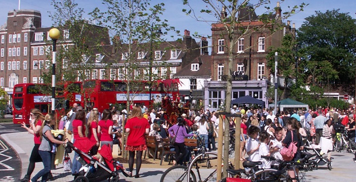 Clapham Old Town celebration