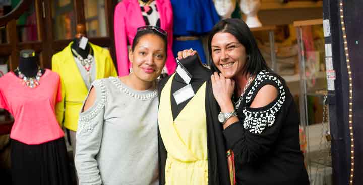 Women in a shop