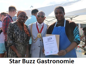 Highly commended - Star Buzz Gastronomie who support local Brixton Markets and employ and train young people from Lambeth.