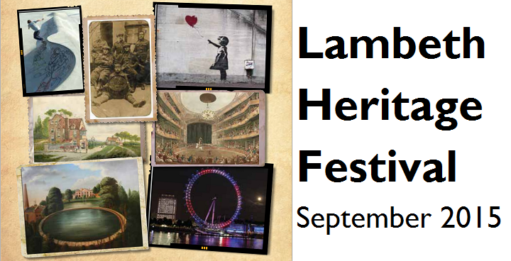 Less than one week till the Lambeth Heritage Festival begins