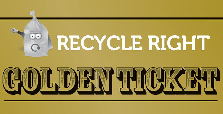 Win a cash prize in the Golden Ticket Recycling Draw!