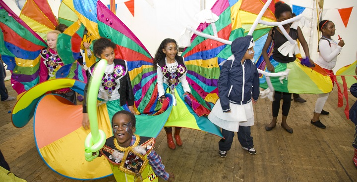 Lambeth Country Show - Children dressed as butterflies
