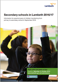 Secondary schools in Lambeth 2016/17 booklet