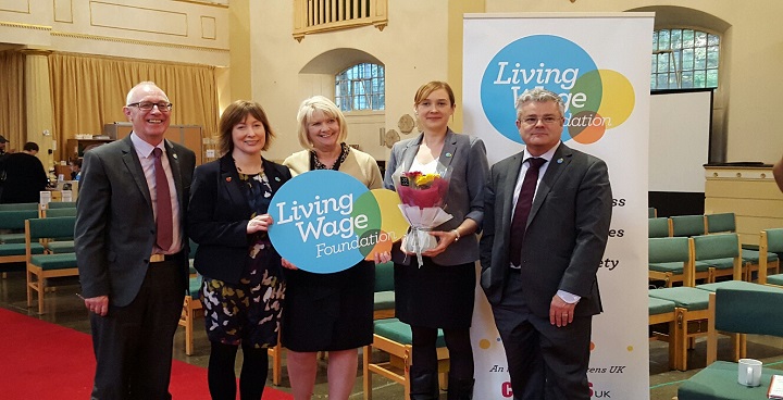 Lambeth congratulated for its commitment to the Living Wage