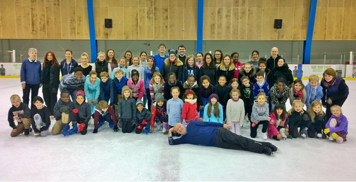 Streatham Learn to Skate Programme skaters