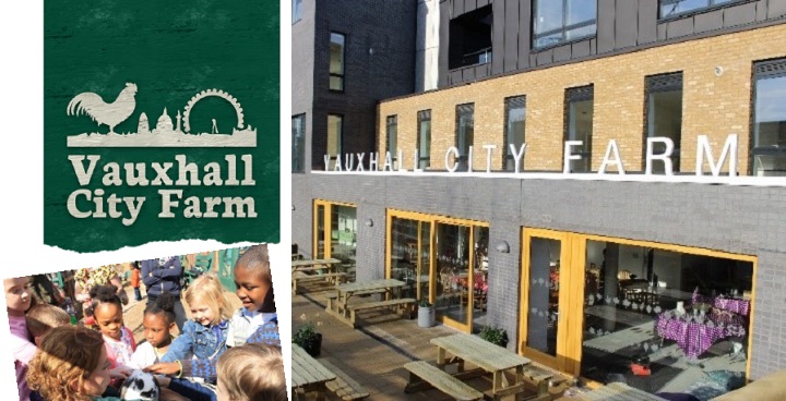 Vauxhall City Farm and the new Old Dairy Cafe