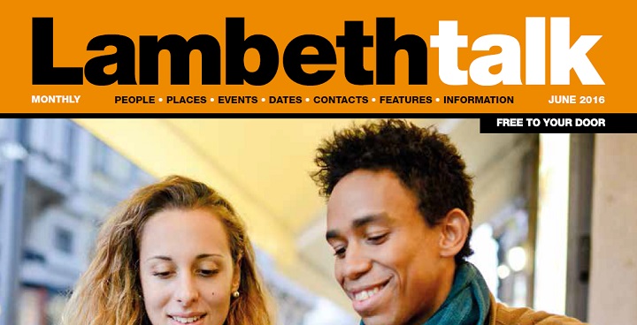 Lambeth Talk June 2016 front cover