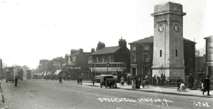 Stockwell War memorial, 1921