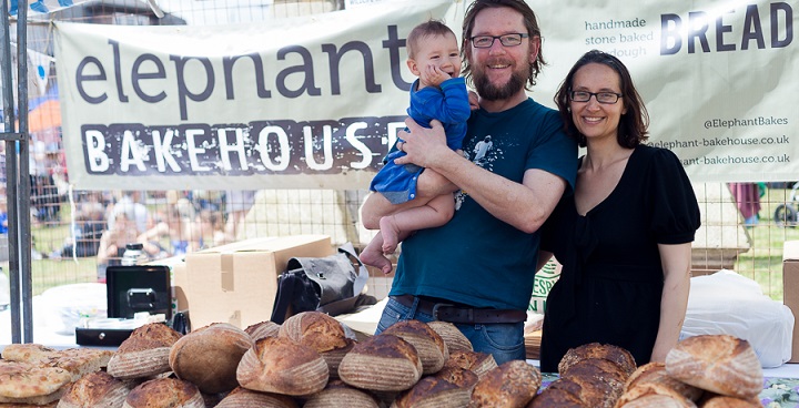 Elephant Bakehouse stall at Streatham Food Festival