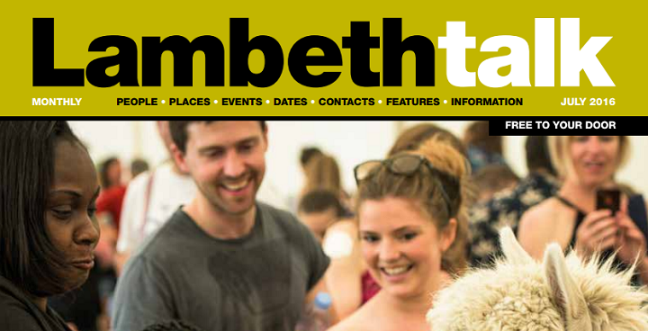 Lambeth Talk - July 2016 edition