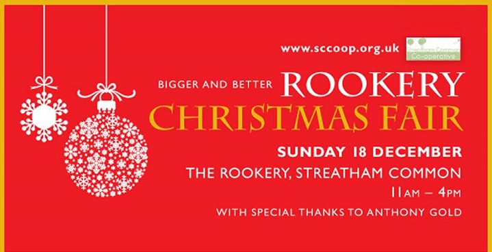 Christmas fair at the Rookery poster