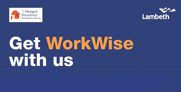 'workwise' Lambeth's project for employment poster