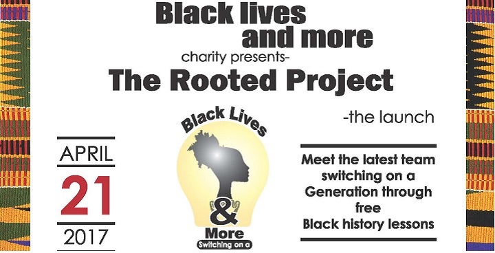 Black Lives - social event flyer