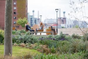 Dawn to Dusk garden, Studio Tord Boontje. Riverside Gardens Nine Elms