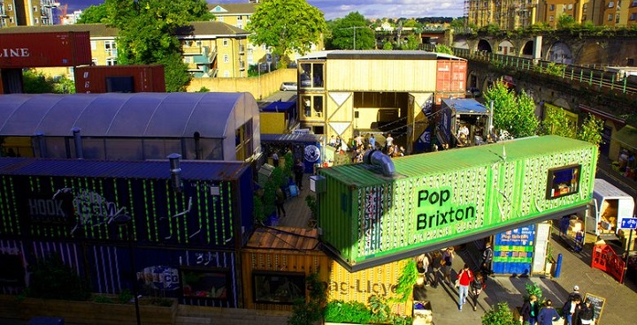 Entrance to Pop Brixton