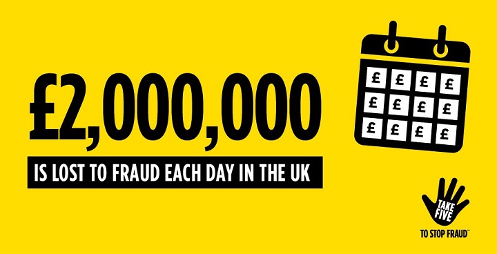 'take Five' anti-fraud campaign courtesy of Take Five website