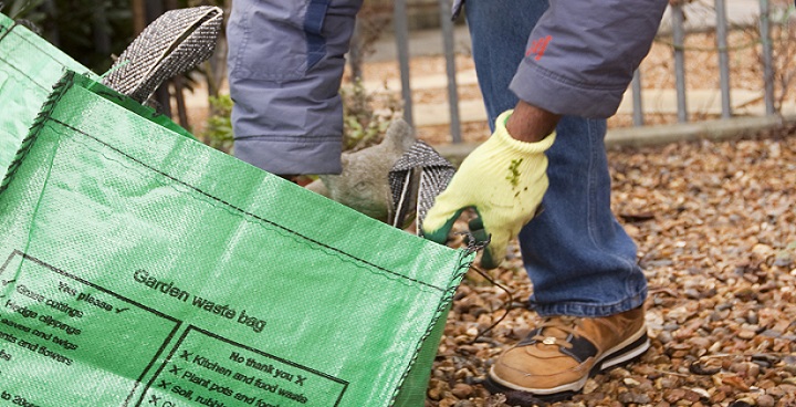 The photos are of resident recycling in Lambeth.