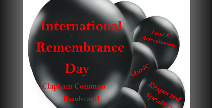 International remembrance day for those lost to drugs Clapham Bandstand July 21 2017 at the heart fo the event we will be releasing black balloons with the names and messages of loved ones written on them