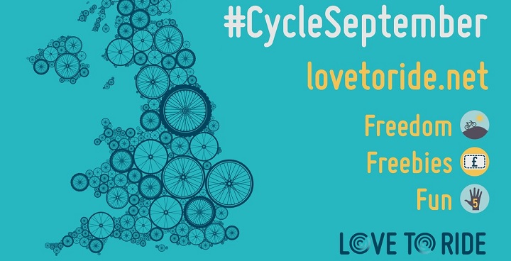 Cycle September: freedom, freebies, fun!