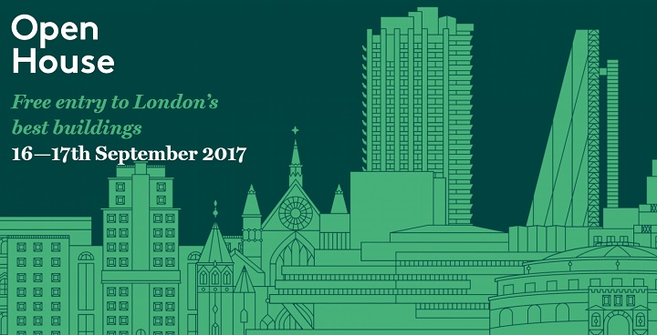 Open House London 2017, free entry to London's best buildings, 16-17 September 2017