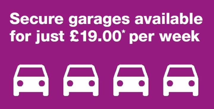 Secure garages available