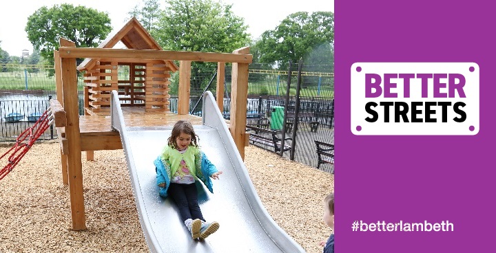 An example of play equipment to be installed in Streatham Common playground