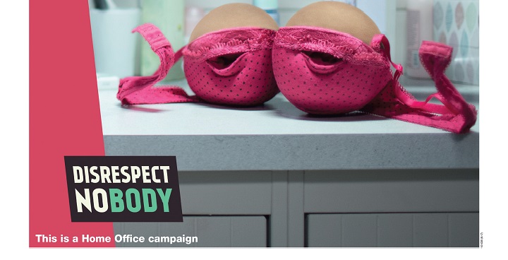 'nobody should be pressured into sending a nude selfie' - violence against women campiagn 'disrespect nobody'