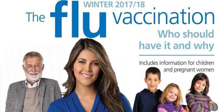 NHS Flu vaccinations 2017/18