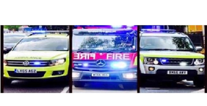Ambulannce, Fire Engime & Police can seprate panels