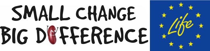 Caption: "Small Change, Big Difference" next to the EU Life logo.