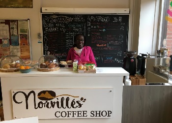 Pett Norville and her coffee shop