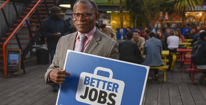 Cllr Donatus Anyanwu at Pop Brixton.