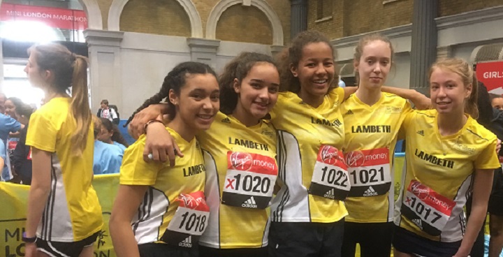 Represent for Team Lambeth in the 2018 Virgin Giving Mini London Marathon