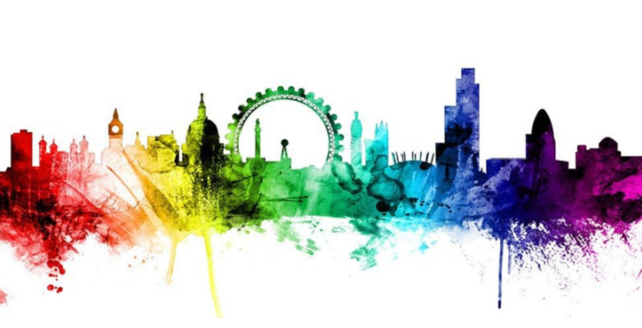 Rainbow London Landscape