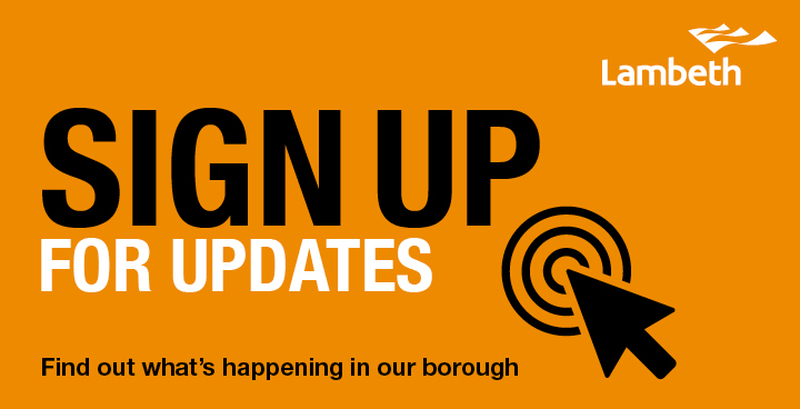 Sign up to Lambeth updates