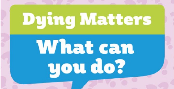 Dying Matters what can you do poster