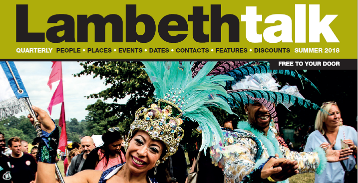 Dancers with costumes at the Lambeth Country Show