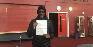 Muiz-Oteju-collects-his-GCSE-results