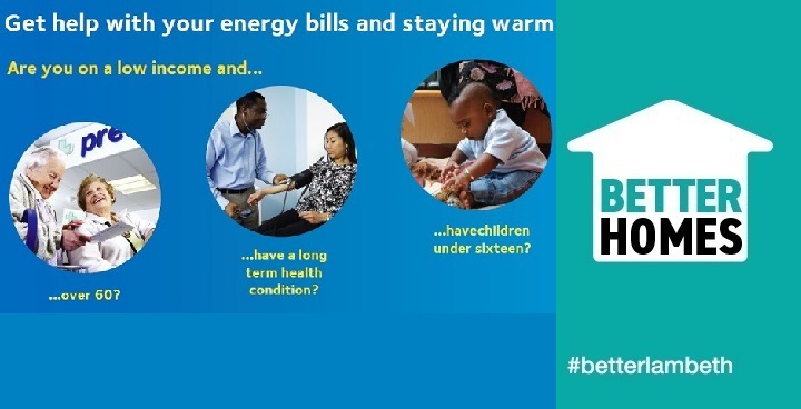 SHINE: get help with your energy bills and staying warm. Are you on a low income and over 60? have a long-term health condition? have children under 16?