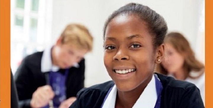 smiling school girl