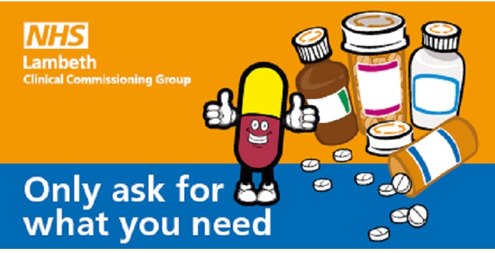 Only ask for what you need – save medicines