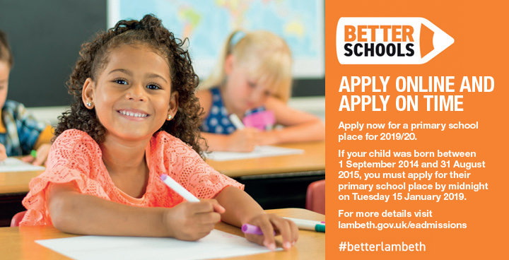 Apply online by January 15 2019 if your child was born between Sept 1 2014 and 331 Aug 2015 and will be starting primary school in Sept 2015