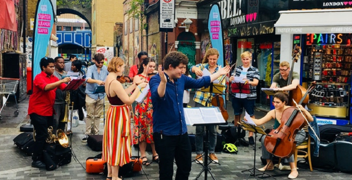 Brixton Chamber Orchestra in Electric Avenue July 2018