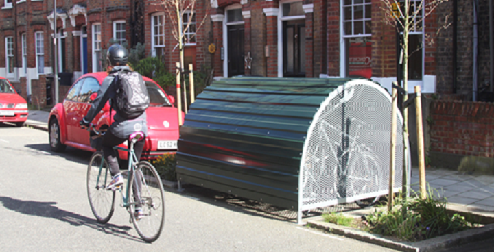 Plans to install more bike hangars in Lambeth