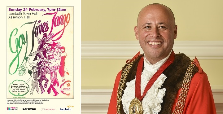 Mayor of Lambeth celebrates Gay Times Tango