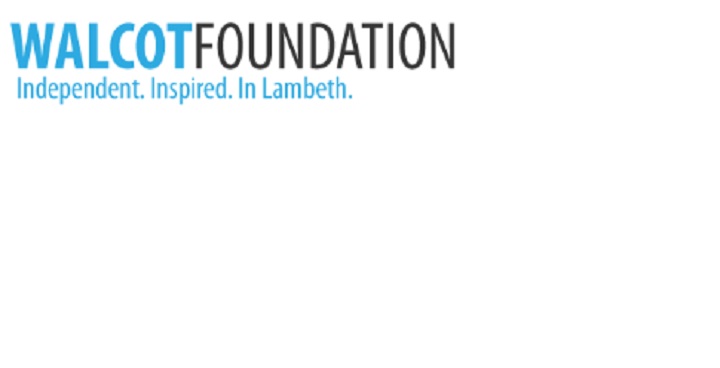 the Walcot foundation. Independent. inspired. In Lambeth.