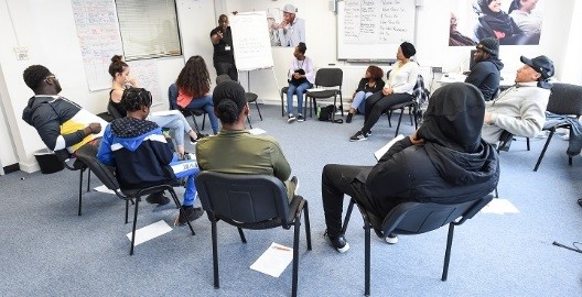 Leap Pioneers Youth Violence training with Lambeth