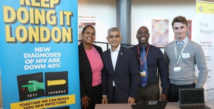 The London HIV Prevention Programme meet the Mayor of London Sadiq Khan