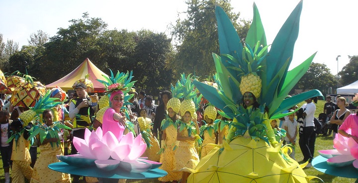 Pineapple Parade at Stockwell Festival